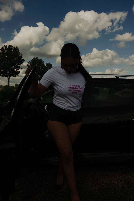 Still Can't Parallel Park Cropped Tee