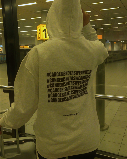 NOT A SWEARWORD HOODIE ASH